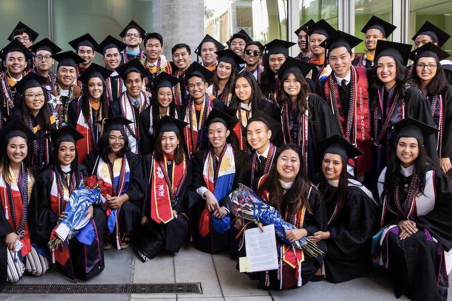 Asian Pacific Islander graduates